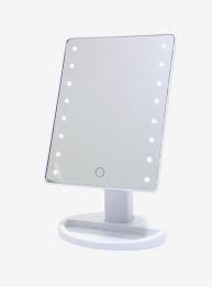 White Light Up Led Vanity Mirror In 2021 Led Mirror Vanities Mirror With Led Lights Diy Vanity Mirror With Lights