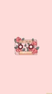 Find sad anime wallpapers hd for iphone. Cute Pink Romantic Day Dream Cassette Telephone Wallpaper Doodle Drawing Anime Blog