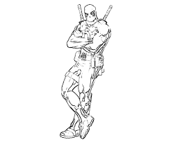 The main characters are made up of blocks, where their number determines which numbers they represent. Deadpool Coloring Pages For Kids Coloringme Com