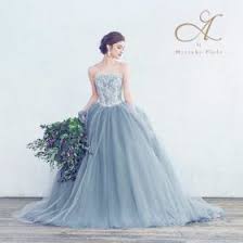 カラードレスのa by hatsuko endo ミツワ 香川 高松 宇多津 ブライダル インナー カラードレス 桂由美 桂由美 ウェディングドレス