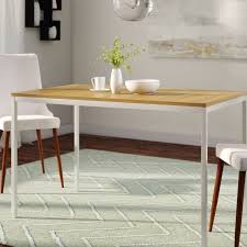 Therrien Dining Table Reviews Allmodern Dining Table In Kitchen Rectangular Dining Table Dining Table Setting