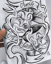 The comprehensive design composite was so sensational ideas. Smile Now Cry Later Tattoo Drawings Novocom Top