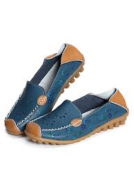 Shop for your next pair of floral pattern shoes on zazzle. Hot Sale Lostisy Lostisy Floral Print Hollow Out Breathable Color Match Casual Slip On Flat Shoes Newchic