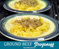 And while burgers are no doubt a delicious paleo meal. Ground Beef Stroganoff Beyer Beware