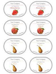 Simply fill your jars full with the sweet strawberry jam, add the printable. Jam Label Template Free