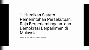 Prof madya dr shamrahayu a azizkonvensyen nasional penyatuan bangsa menyingkap perjuangan bangsa Sistem Pemerintahan Persekutuan Raja Berpelembagaan Dan Demokrasi Berparlimen Di Malaysia Youtube