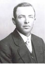 My great-grandfather, blacksmith John Abednego Gentry, early 1900s, behind  his anvil at the North Jetty of the Siuslaw River. John and his wife Annie  Laurie McBee Gentry came to Reedsport, Oregon from