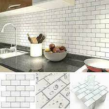 They are highly innovative and will help you bring your kitchen or bathroom wall into this decade. Stickgoo Marble Look Peel And Stick Tile Backsplash Kitchen Backsplash Peel And For Sale Online Ebay