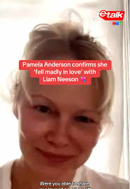 OF COURSE Liam Neeson fell in love with Pamela Anderson... 's baking! ❤️  Pamela and Liam are starring in 'The Naked Gun' remake and Pam told Chloe  they "fell madly in love