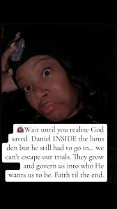 Wait Until You Realize That The Reason Why The Lions Didnt Eat Daniel in  The Den Was Because Lions Have An Appetite for