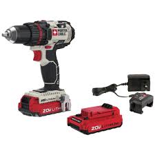 Black And Decker 20v Lithium Battery Charger Lowe S Porter Cable 20 Volt Max 1 And 2 34 Cordless Drill And Driver Kit Porter Cable Cordless Drill Drill