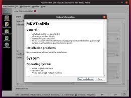 Mkvtoolnix is a set of tools to create, alter and inspect matroska (.mkv) files Mkvtoolnix