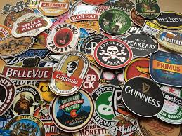 Lot De Stickers Biere Scrapbooking Scrap Biere Artisanal Logo Biere Autocollant