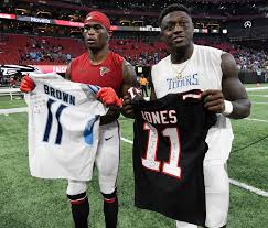 Cheap sports jerseys free shipping,cheap majestic jerseys free shipping,dalvin cook jersey,julio jones jersey,new nhl jerseys 2020 15,find amy nfl jerseys,blank spirit pom jersey wholesale. Julio Jones To Tennessee Titans A J Brown Sends Dm To Make It Happen
