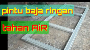 Sebenarnya selisih harga antara keduanya memang tidak banyak. Bikin Pintu Rangka Baja Ringan Youtube