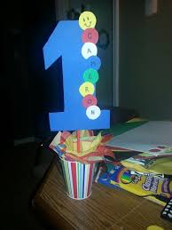 Baby Einstein Centerpiece Birthday Parties Baby Birthday First Birthday Parties