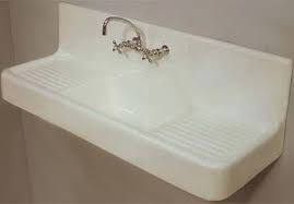 vintage farmhouse drainboard sinks