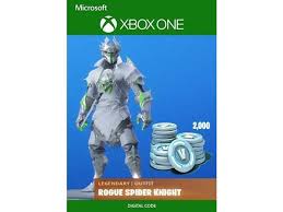 So, today i decided to show you how can you get vbucks for free. Fortnite Legendary Rogue Spider Knight Outfit 2000 V Bucks Bundle Xbox One Key Card Newegg Com