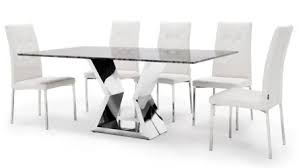 Grigio 71 Inch Grey Marble Dining Table With Polished Stainless Steel Base Zuri Furniture Modern Dining Table Dining Table Modern Dining Room Set