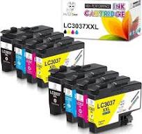 Miss Deer LC3037 Compatible Ink Cartridges Replacement LC3037 LC3037XXL  LC3039, High Yield use with MFC-J6945DW MFC-J5845DW XL MFC-J5945DW
