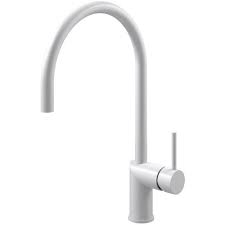 white kitchen faucet