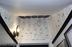 Great romantic gift for rihanna fans! Diy Sheet Music Feature Wall Free Printable Song Lyrics Posters Blue I Style