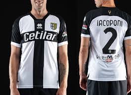 Rangers had to quickly step in and make up a kit for the away team. Parma Calcio 1913 2020 21 Errea Home Kit 20 21 Kits Football Shirt Blog