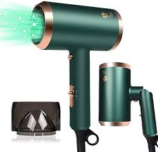 Dupeakya Fohn Professionell Fon Klein Faltbarer 1800w Uberhitzungsschutz Haarfon Tragbarer Reisefon Salon Grun Amazon De Kuche In 2020 Haartrockner Salon Haare