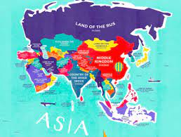 Pin By Shae Mcdaniel On Places Country Names Asia Map Map