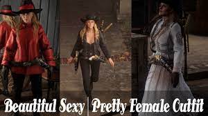 You'll have to take on the role and level up it to match the requirements before you can get them. Beautiful Sexy Pretty Female Outfit New Update Red Dead Redemption 2 Rdr2 Online Youtube