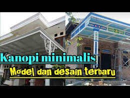 Kanopi polikarbonat galvanis di gramayudha residence. Top 30 Model Kanopi Minimalis Modern Youtube