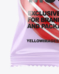 Download Plastic Bag With Red Glazed Donut Mockup In Bag Sack Mockups On Yellow Images Object Mockups Yellowimages Mockups