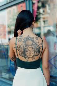 Pin By Aline Rodrigues On Tattoo Geisha Tattoo Design Girl Back Tattoos Geisha Tattoo
