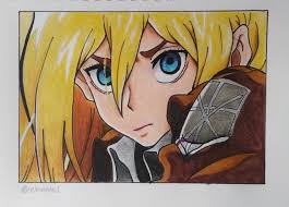 Maybe you would like to learn more about one of these? Historia Reiss Attack On Titan This Is My First Time Using Colour Pencils And Markers Hope You Appreciate It Imgur