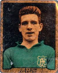 Jimmy Stein of Everton in 1930.
