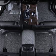 Leather Wire Car Floor Mats For Citroen C4 Sega Aircross Elysee Grand Picasso C3xr C4 Custom Car Floor Mats Car Accessories For Women Car Accessories For Girls