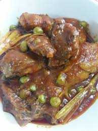 Salrini S Sweet Sour Salty And Spicy Notes Resepi 64 Ayam Masak Merah Kacang Peas Malaysian Food Recipes Food