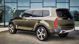 Kia S Telluride Concept Merges Great Looks With New Age Horseshit Suv Kia Kia Motors