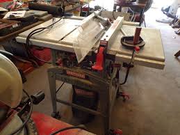 Craftsman Table Saw W Dust Bag 3hp Craftsman Table Saw Table Saw Craftsman
