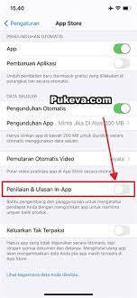 Cara Mematikan Pesan Rating Ulasan Dalam Aplikasi IPhone