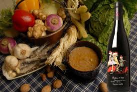 This recipe for bagna càuda, italian for 'hot dip,' is a decadent mixture of olive oil, butter, garlic and anchovies served hot for dipping crusty bread and raw or boiled vegetables. La Ricetta Della Bagna Cauda