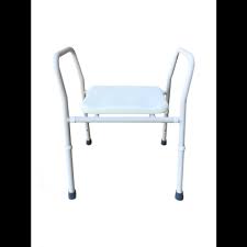 Verify that the chair is stable and does not rock once it is in position. Shower Stool Heavy Duty Peninsula Home Health Care