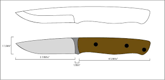Having looked around the web for decent starting points for making knives, i found a lack of free printable knife patterns, templates or any knife profiles in pdf or other suitable format and have had mixed results. Bushcraft Knife Woodlore Clone Knife Making Knife Patterns Knife Template