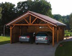 Abri de voiture ouvert en bois avec toit plat larry 11.7m² traité marron white wood. 15 Idees De Garage Ouvert Carport Bois Abri Bois Abri Pour Voiture Pergola