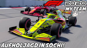 Klar dürfte nach dem ersten training aber sein: F1 2020 My Team Karriere 62 Aufholjagd In Sochi Formel 1 Myteam Youtube