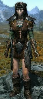 Huntress By Sage Ancient Nord Armor And Boots Stormcloak Officer Gauntlets And Helmet Skyrim Armor Skyrim Concept Art Elder Scrolls Skyrim