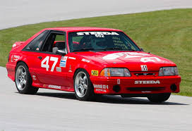 Image result for Bright Red 1993 Mustang