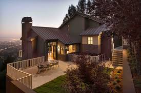 This modern backyard house is designed by shed architects. The Modern House On The Hill Wsj