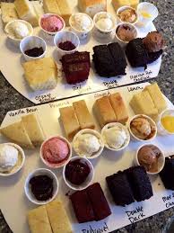 Cake Tasting Great Idea As To Not Have To Make So Many Mini S Cake Flavors Wedding Cake Tasting Cake Tasting