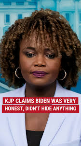 BINDER': Biden's former press secretary Karine Jean-Pierre says she's still  hurt by the Democratic Party's “firing squad” against someone she believed  was a “true patriot.” She also claims she hasn't followed the